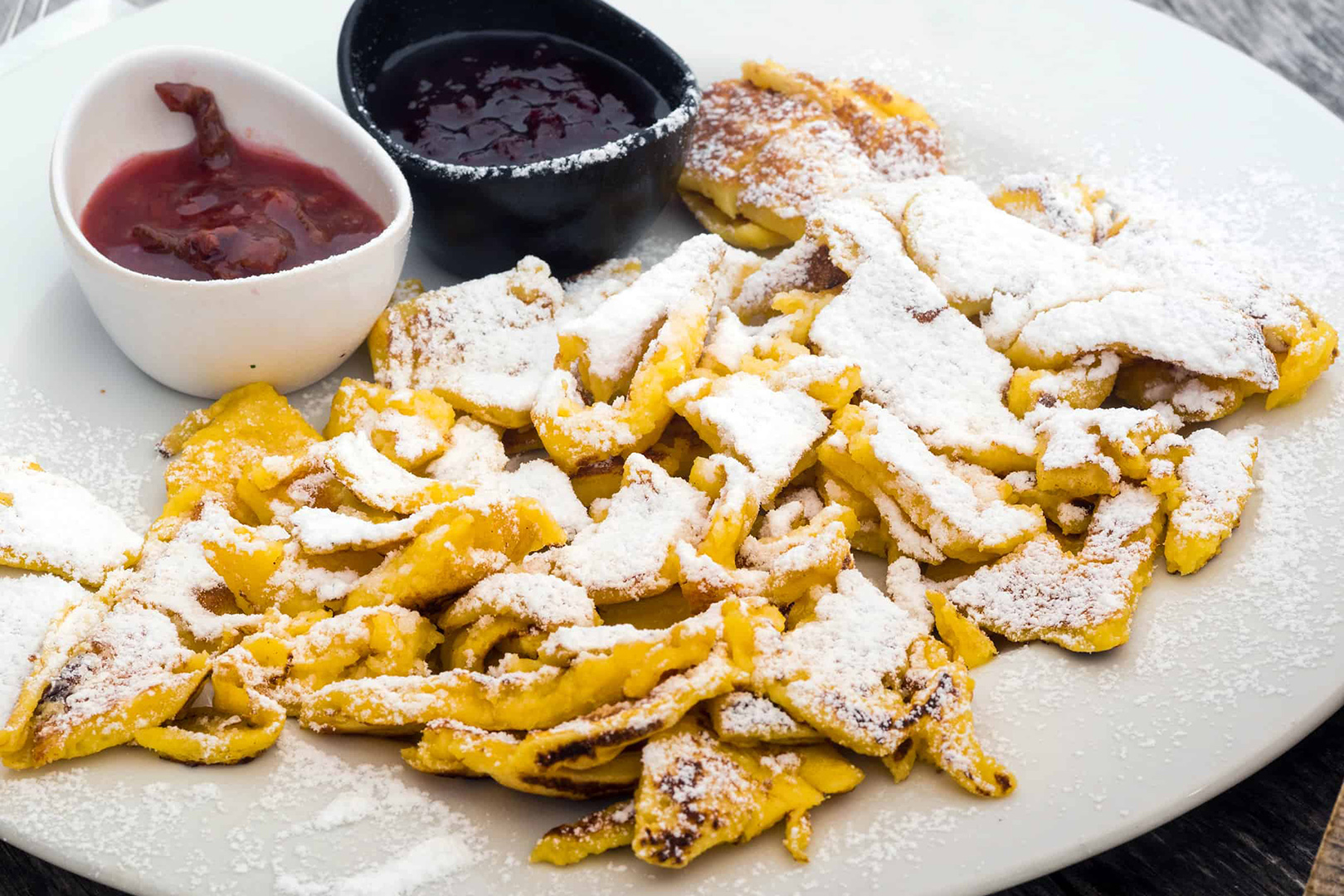 Delicious food at Alpe di Siusi